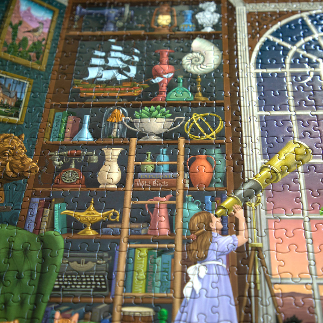 eeBoo 1000pc - Alchemist's Library Puzzle