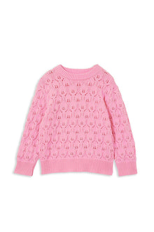Milky - Bubblegum Knit Jumper (sizes 2-7)