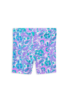 Milky - Paisley Bloom Bike Shorts