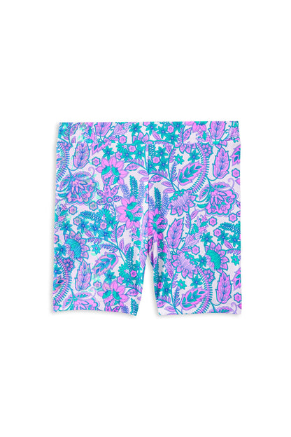 Milky - Paisley Bloom Bike Shorts