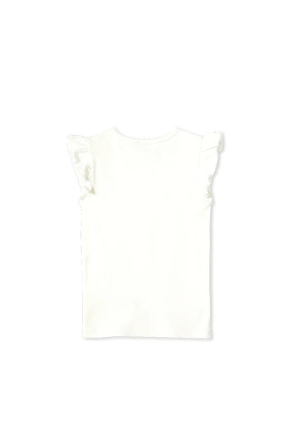 White Rib Tee