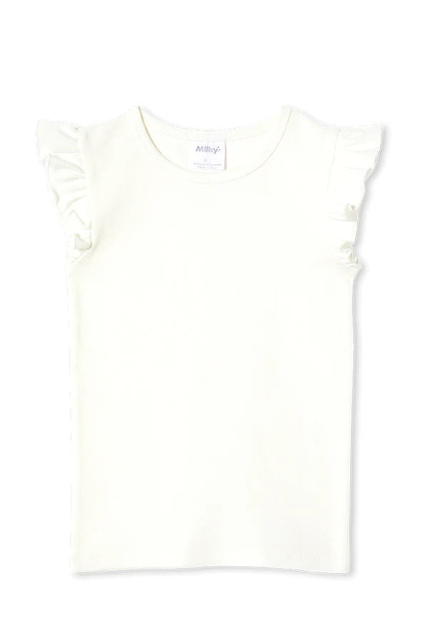 White Rib Tee