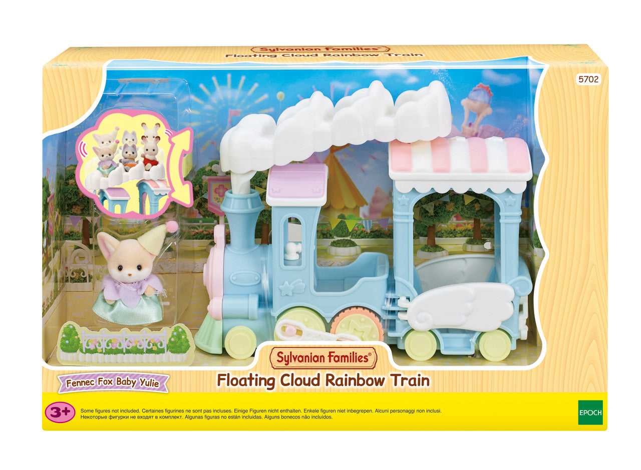 Sylvanian Families - Floating Cloud Rainbow Train