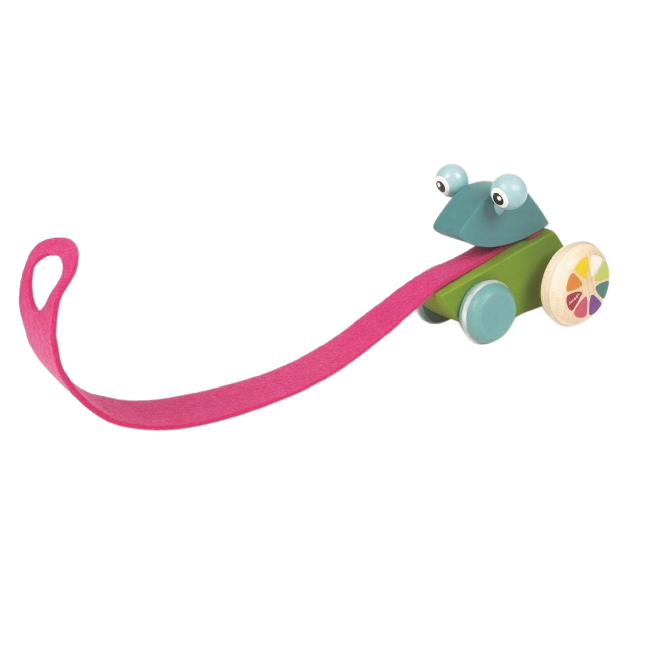 Janod Pull Along Zigolo Frog**small marks **