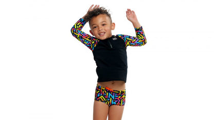 Funky Trunks - Toddler Boy's Zippy Rash Vest - Brand Galaxy