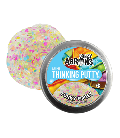 Crazy Aaron's Mini Thinking Putty - Funky Fidget 2" Tin