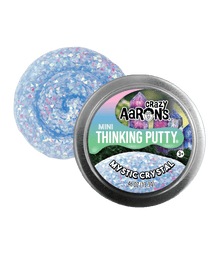 Crazy Aaron's Mini Thinking Putty - Mystic Crystal 2" Tin
