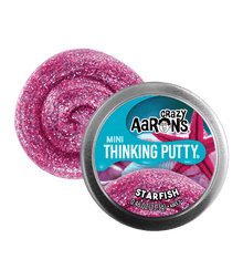 Crazy Aaron's Mini Thinking Putty - Starfish 2" Tin