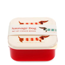 Rex London - Snack Boxes - Sausage Dog (Set of 3)