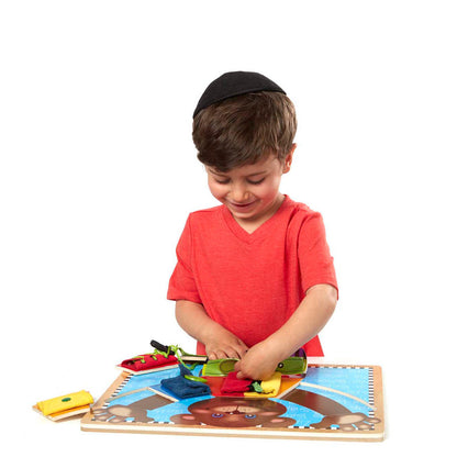 Melissa & Doug - Basic Skills Puzzle Board