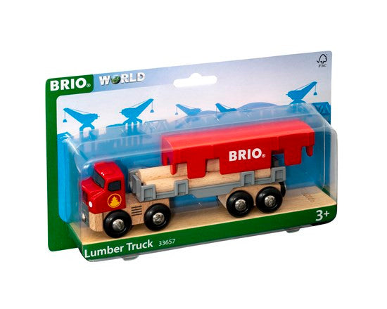 BRIO Vehicle - Lumber Truck 6 pieces