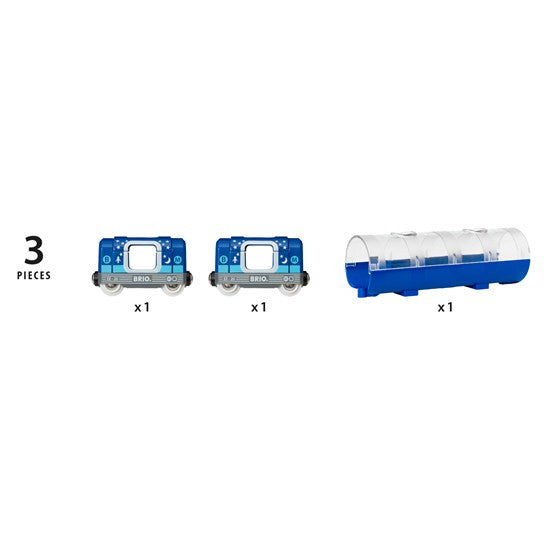 BRIO Train - Metro Train and Tunnel 33970