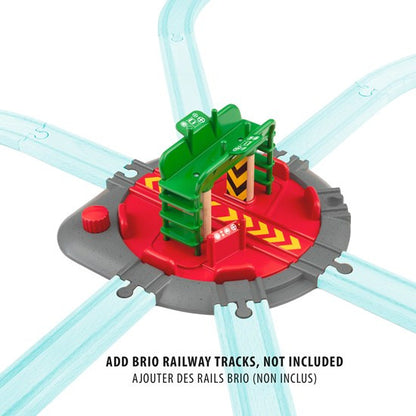 BRIO Tracks - Turntable & Figure 2 pieces
