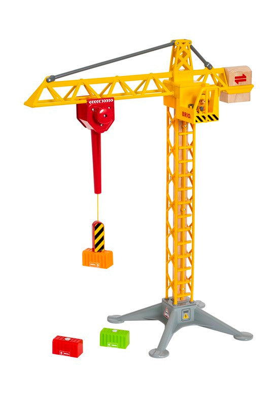BRIO Crane - Construction Crane with Lights | 33835