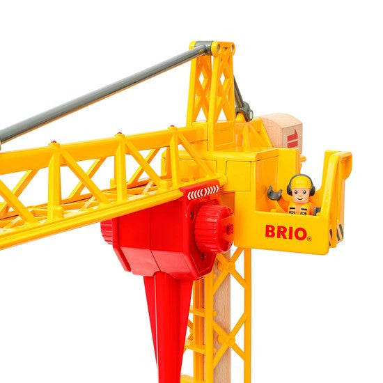 BRIO Crane - Construction Crane with Lights | 33835