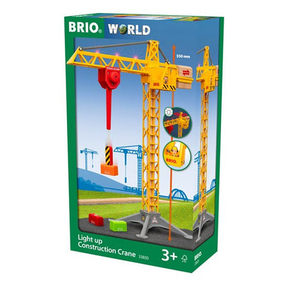 BRIO Crane - Construction Crane with Lights | 33835