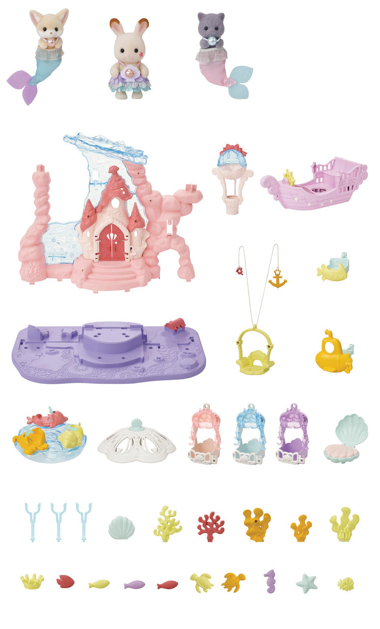 Sylvanian Families - Baby Mermaid Castle