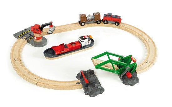Brio - Cargo Harbour Set 33061