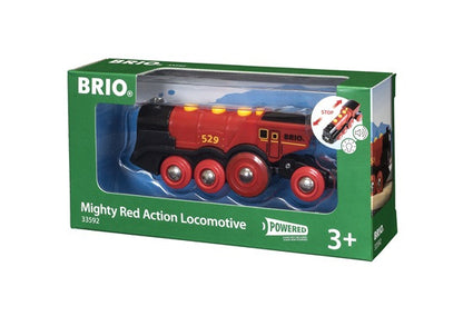 BRIO - Mighty Red Action Locomotive 33592
