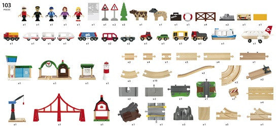 Brio - Railway World Deluxe Set