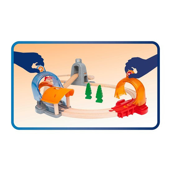 BRIO Smart Tech - Sound Action Tunnel Travel Set