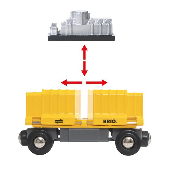 BRIO Train - Three-Wagon Cargo Train