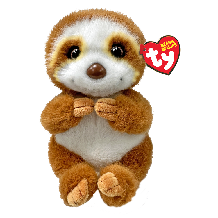 TY Beanie Bellies Regular - Stella the Brown Sloth