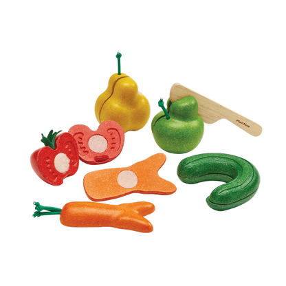 PlanToys - Wonky Fruit & Vegetables