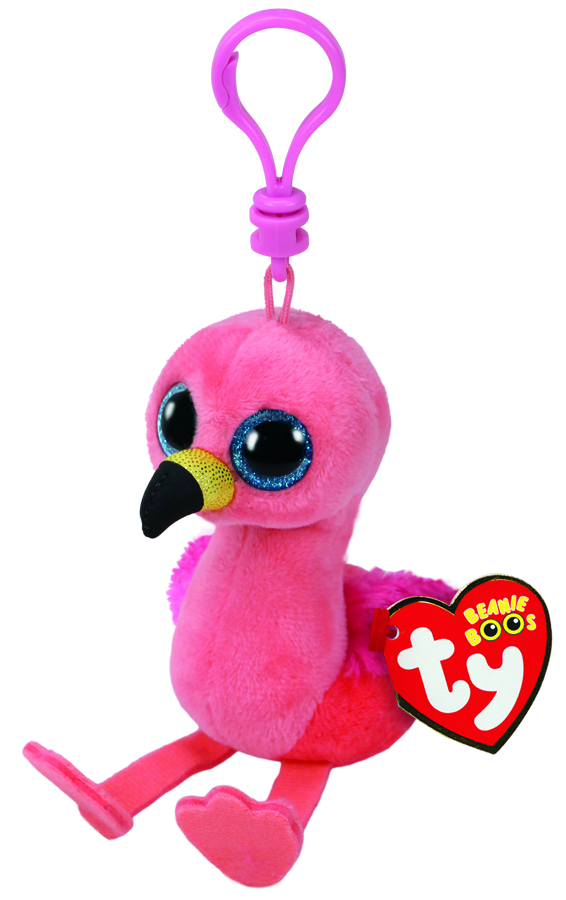 Beanie Boos Clip Ons - Gilda The Flamingo