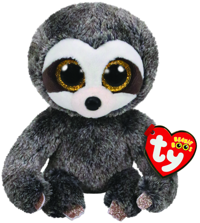 Beanie Boos Regular - Dangler the Grey Sloth