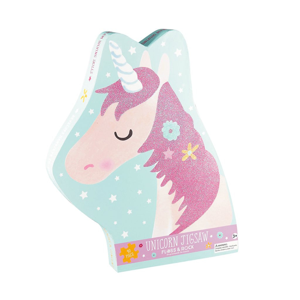 Floss & Rock 40pc - Unicorn Jigsaw Puzzle V1