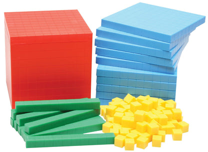 edx Education - Plastic Base Ten 4 Colour Kit