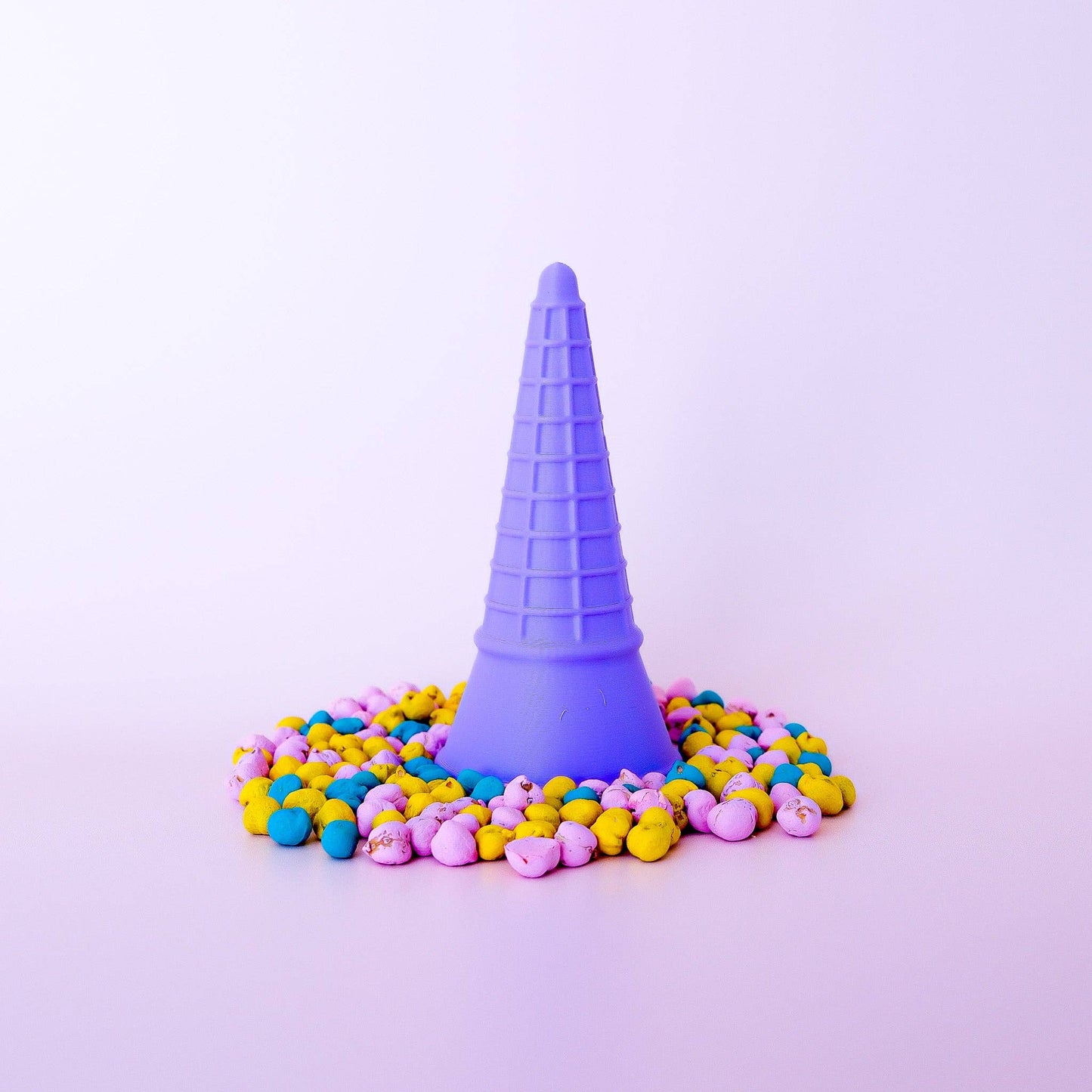 Play Sense Eco Playdough Eco Ice Cream Cone: Orange