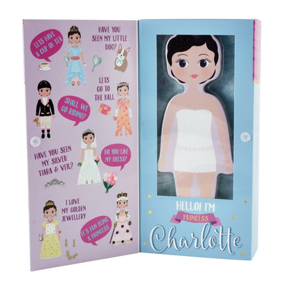 Floss & Rock Wooden Magnetic Dress up - Charlotte