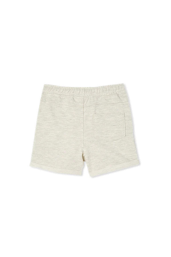 Almond Fleece Short
