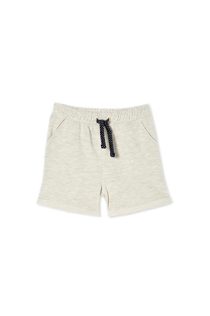 Almond Fleece Short