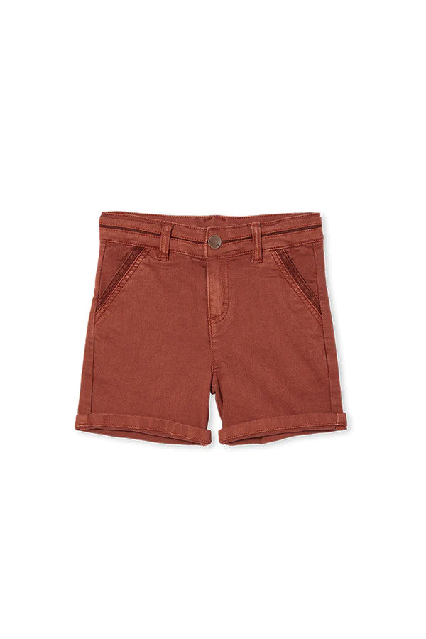 Copper Chino Shorts