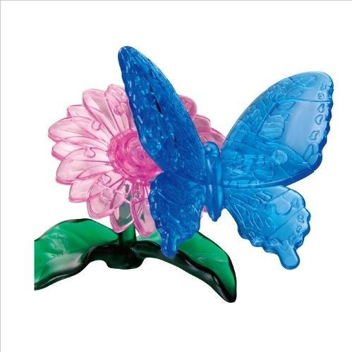 Crystal Puzzle 3D Blue Butterfly - 38 Pieces