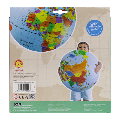 Tiger Tribe World Globe Countries & Cities - 50cm