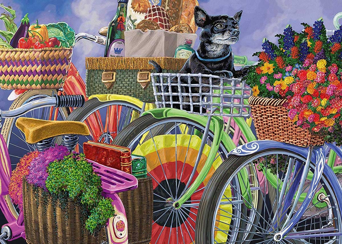 Ravensburger 300pc - Bicycle Group Large Format Puzzle