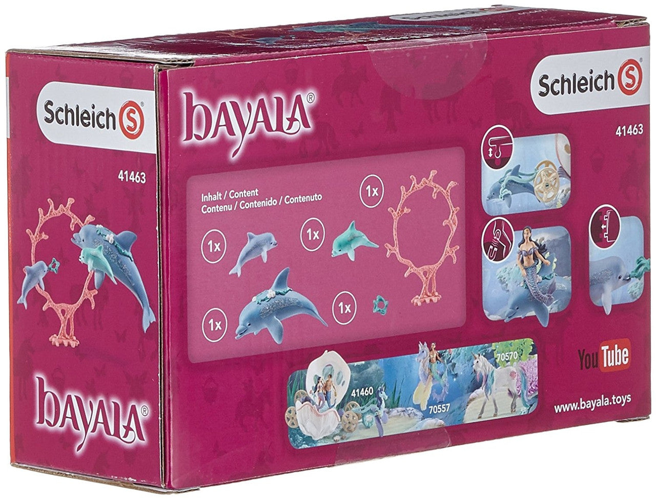 Schleich Bayala - Dolphin Mum with Babies 41463