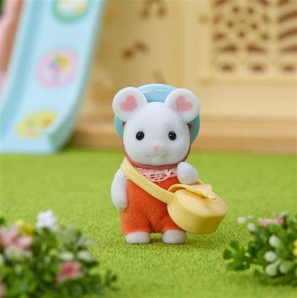 Sylvanian Families- Marshmallow Mouse Baby