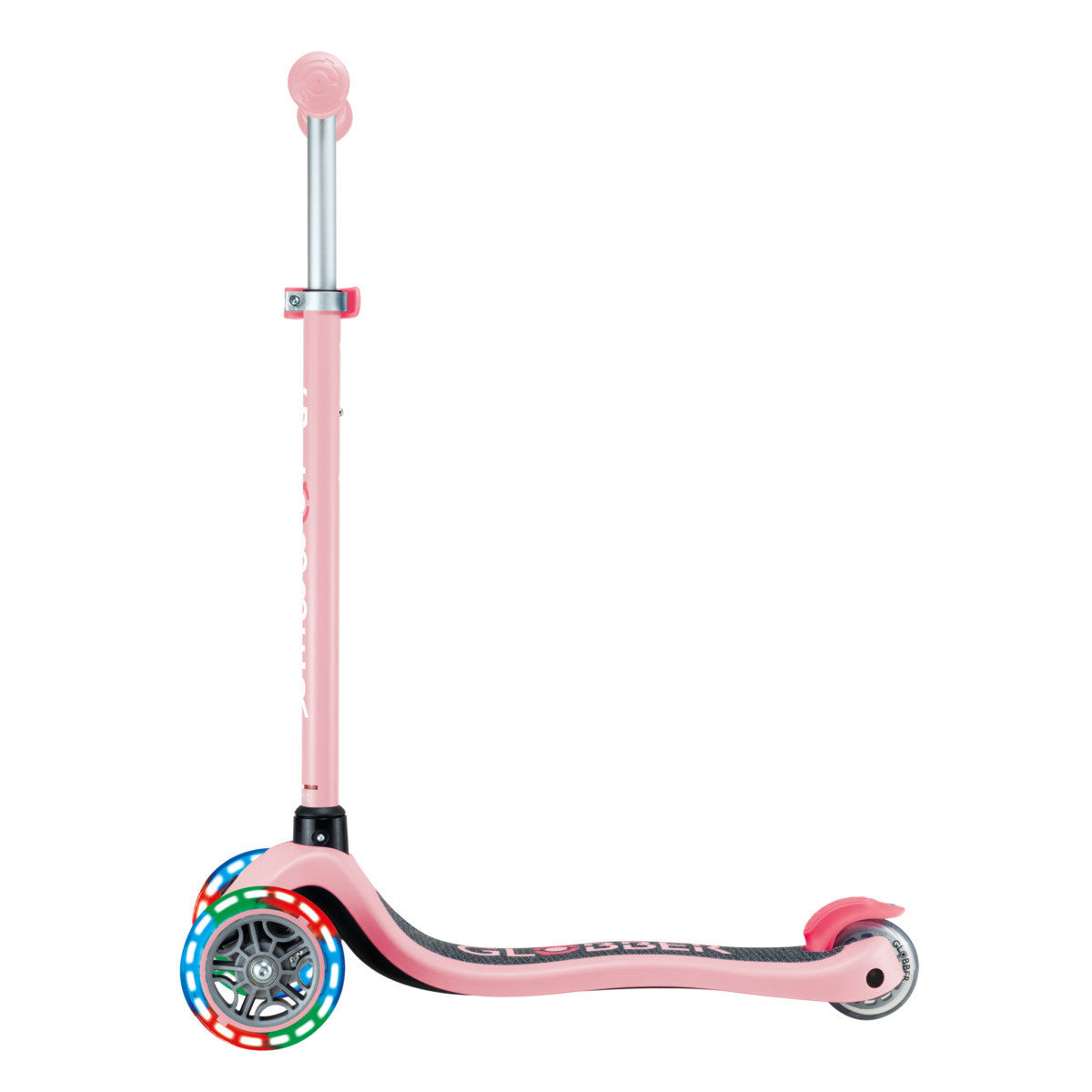 Globber - PRIMO Scooter with Lights - Pastel Pink