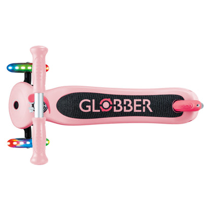 Globber - PRIMO Scooter with Lights - Pastel Pink