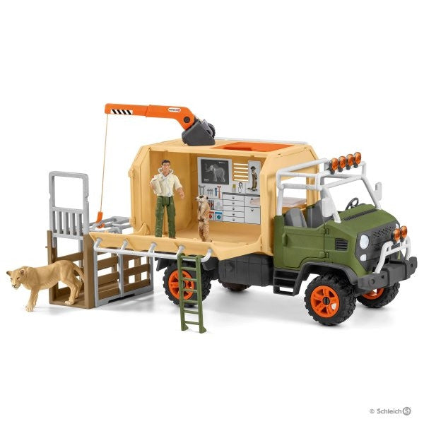 Schleich Wild Life - Animal Rescue Large Truck 42475