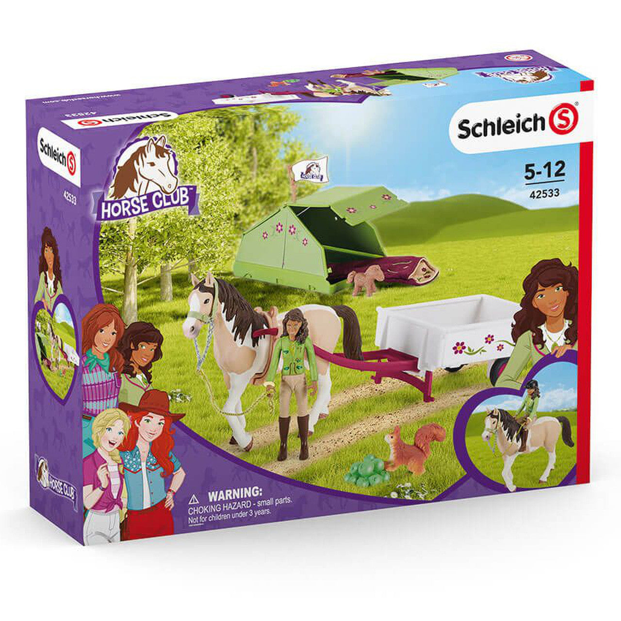 Schleich Horse Club - Sarah's Camping Adventure | 42533