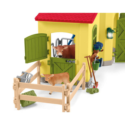 Schleich Farm Life -  Large Farm with Animals And Accessories 42605