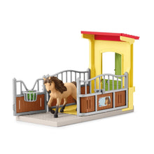 Schleich Farm Life - Pony Box with Iceland Pony Stallion 42609