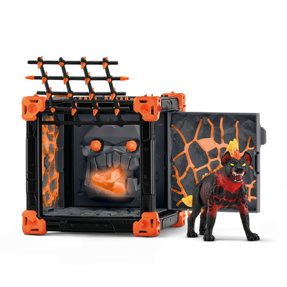 Schleich Eldrador - BattleCave Lava Hyena 42674