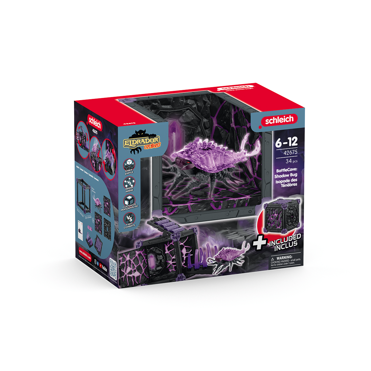 Schleich Eldrador - BattleCave Shadow Bug 42675